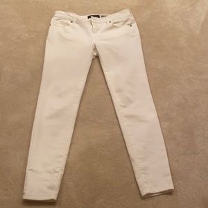 aeropostale women’s white ankle jeggings size 8